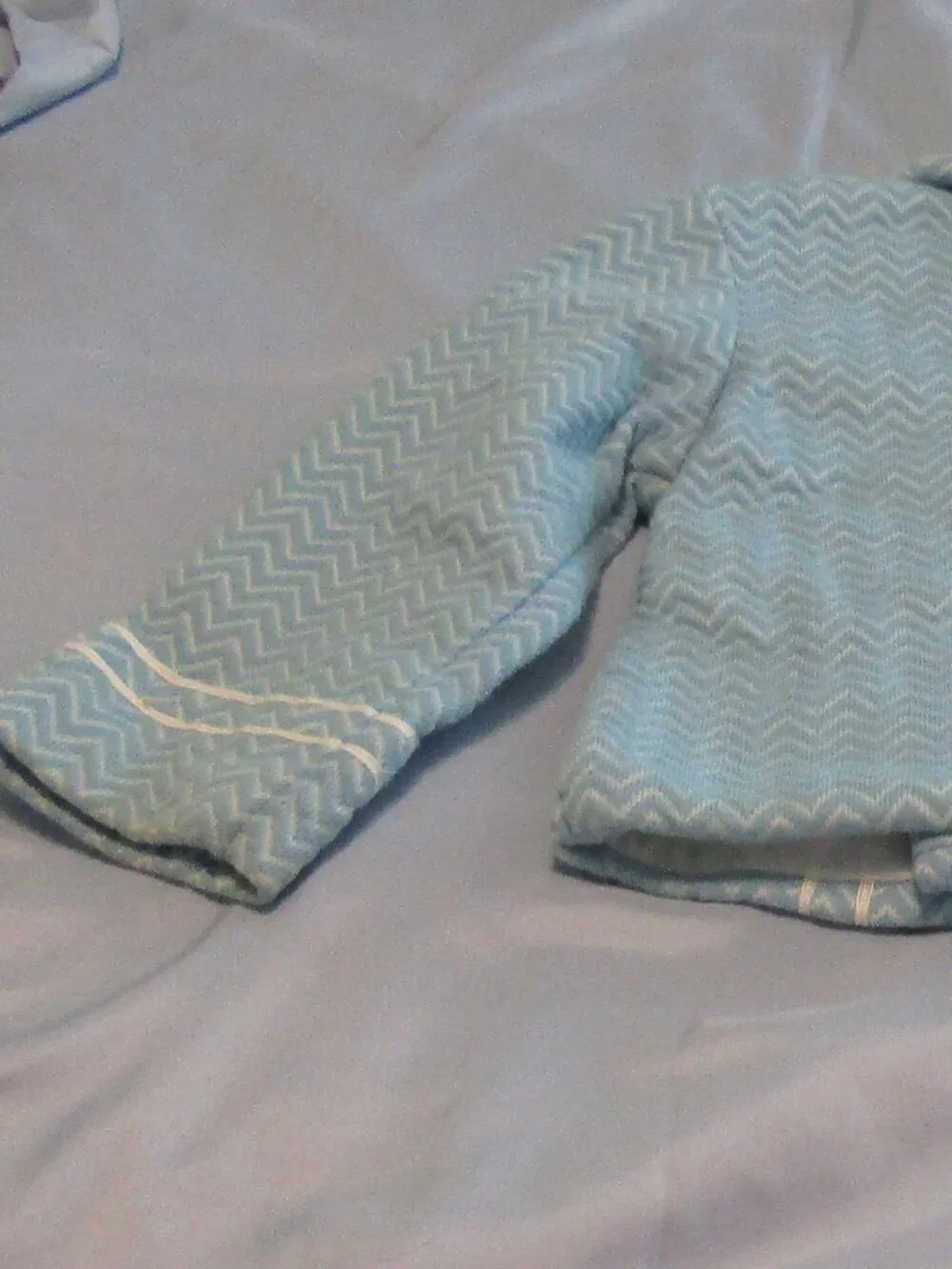 Thomas Co vintage Boys Powder Blue NAVY JACKET 24 Months Anchor Emblem & Buttons